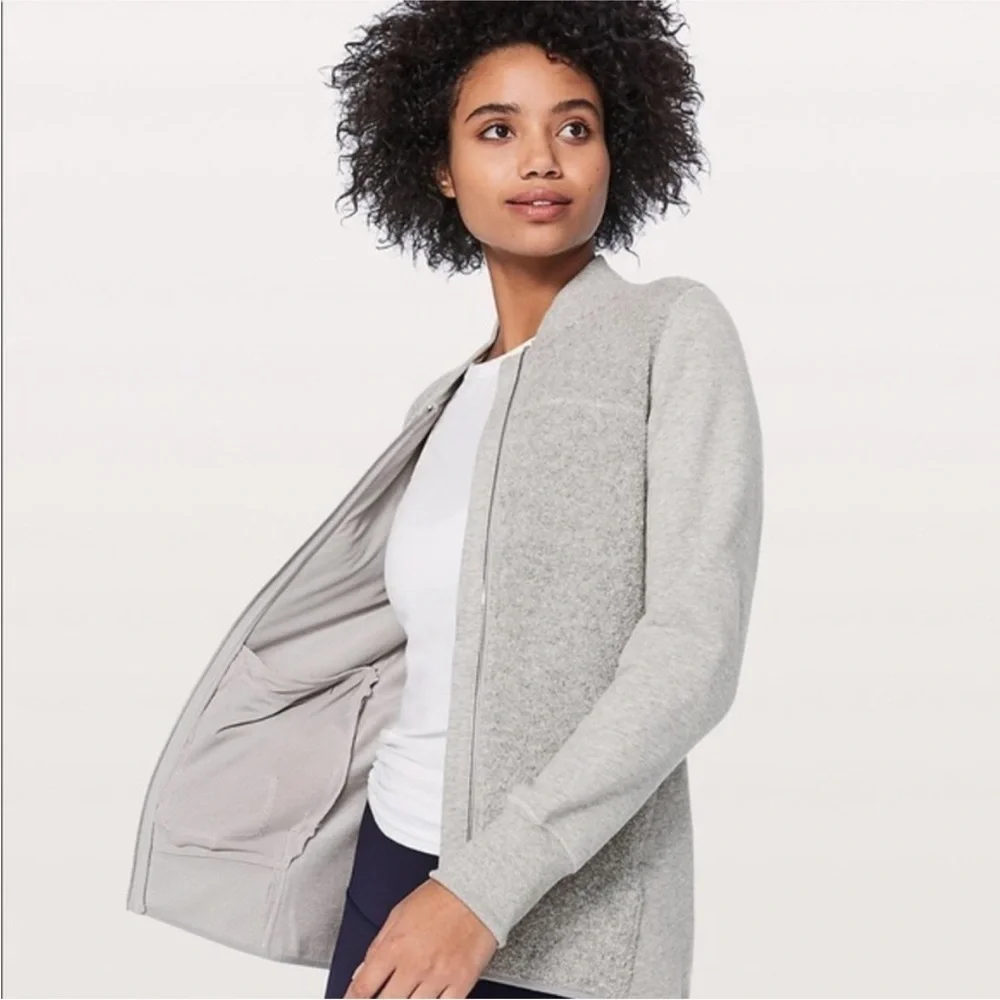 Lululemon Stand Out Sherpa Jacket Size 6